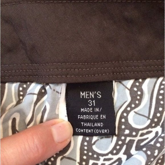 Patagonia Board Shorts 31 Pataloha Blue Grey Gray White Wave HTF - Picture 4 of 4